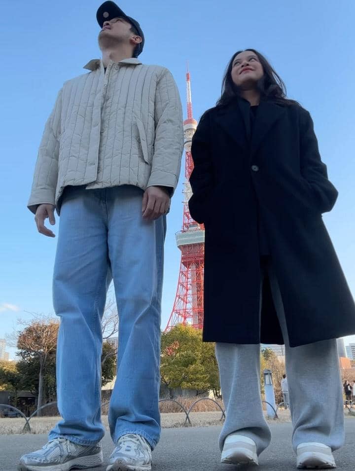 Hanggini dan Luthfi Aulia babymoon ke Jepang