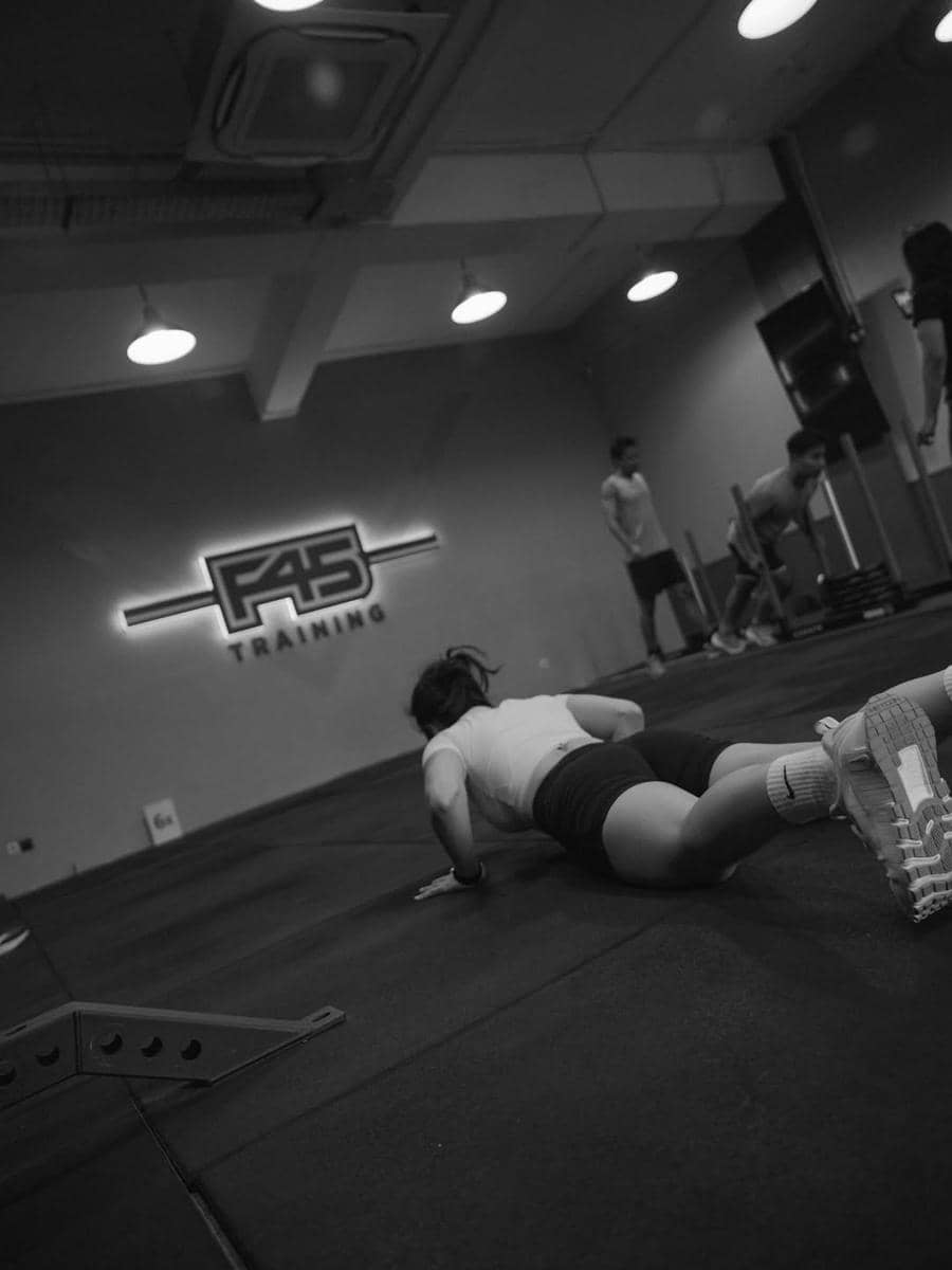 Nikita Willy ikut latihan Hyrox