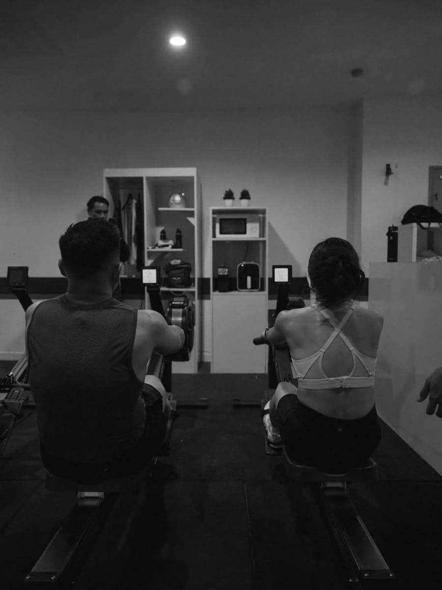 Nikita Willy ikut latihan Hyrox