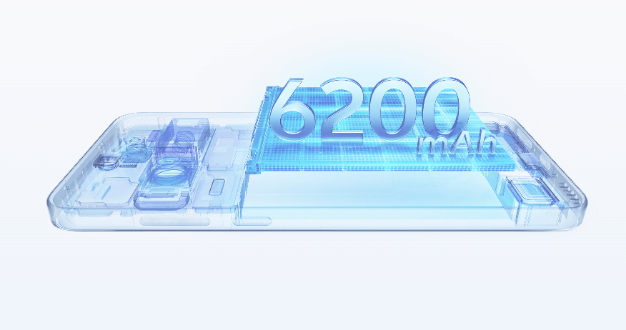 vivo X200T membawa baterai berkapasitas 6.200 mAh
