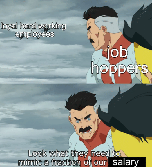 meme loyalitas di tempat kerja