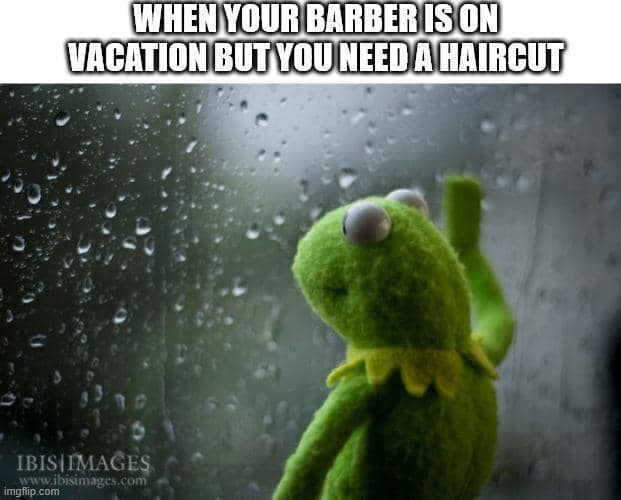 meme setia sama tukang cukur