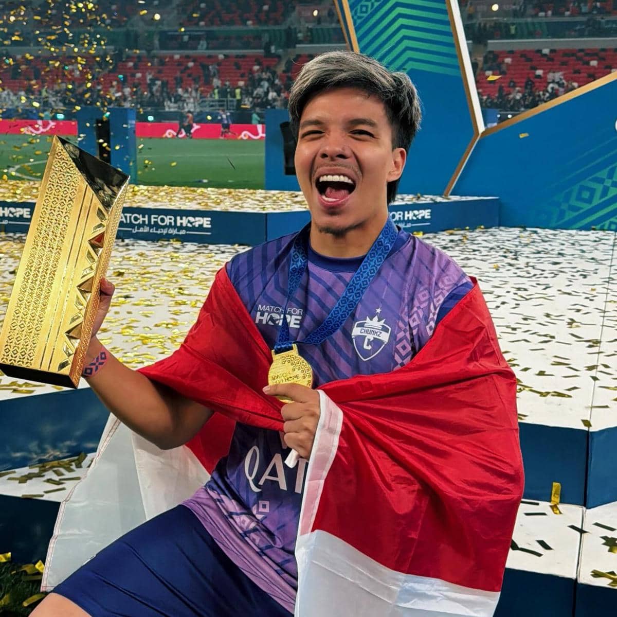 Atta Halilintar di laga Match For Hope 2026