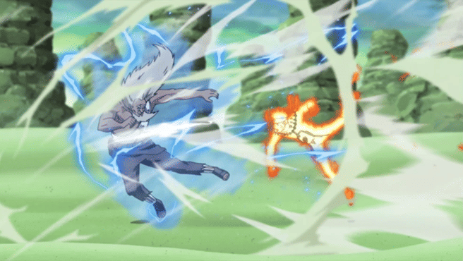 Naruto vs Raikage Ketiga