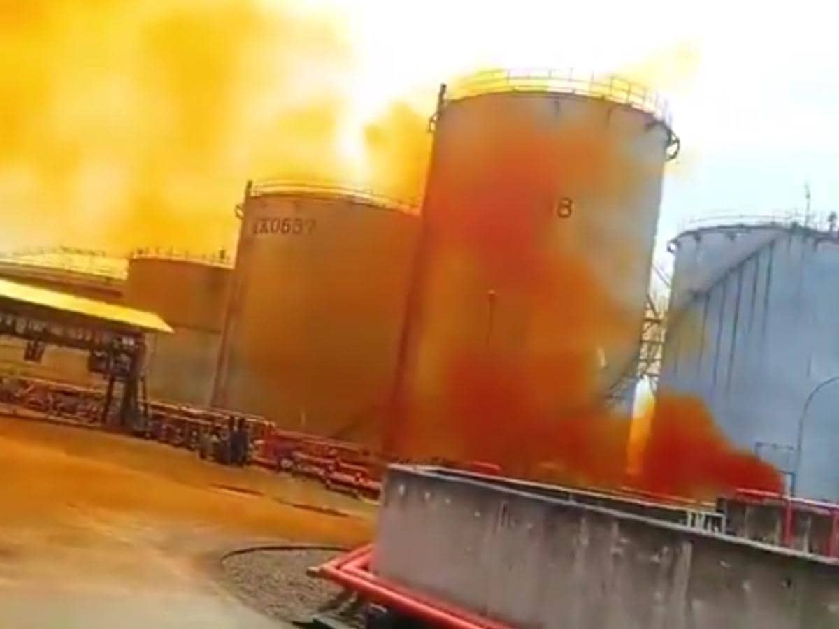 Pabrik di Cilegon diduga keluarkan gas HNO3