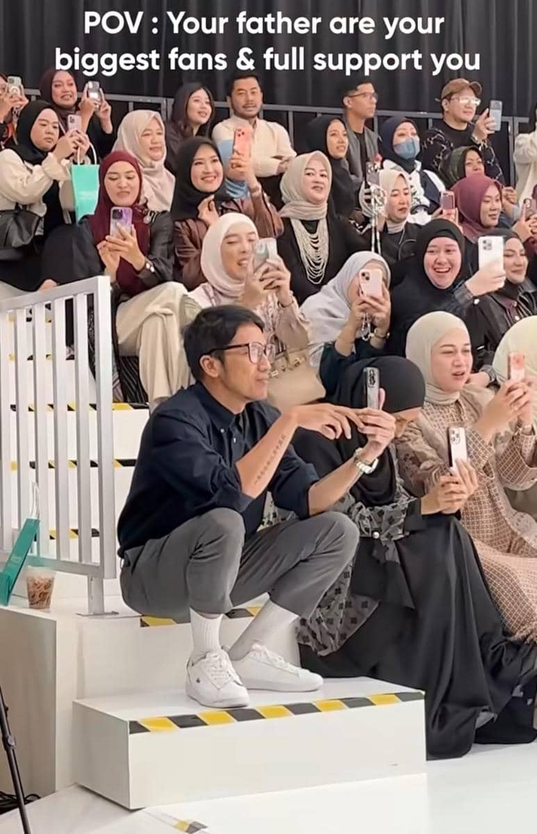 potret Desta dukung Natasha Rizky dan anak-anaknya fashion show