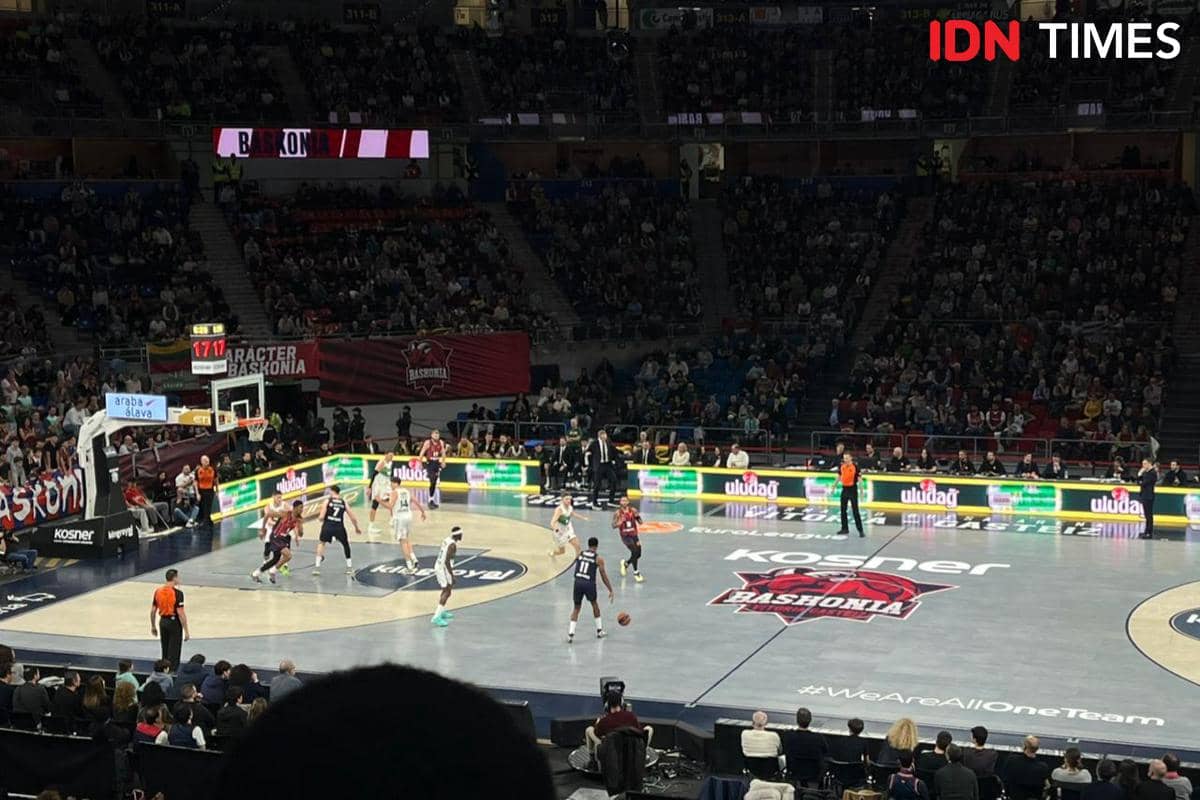 Menonton langsung EuroLeague antara Baskonia kontra Zalgiris di Fernando Buesa Arena, Spanyol