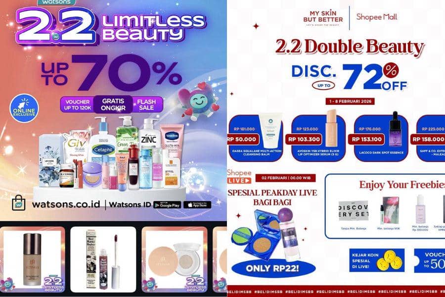 info diskon fashion dan beauty 2.2 