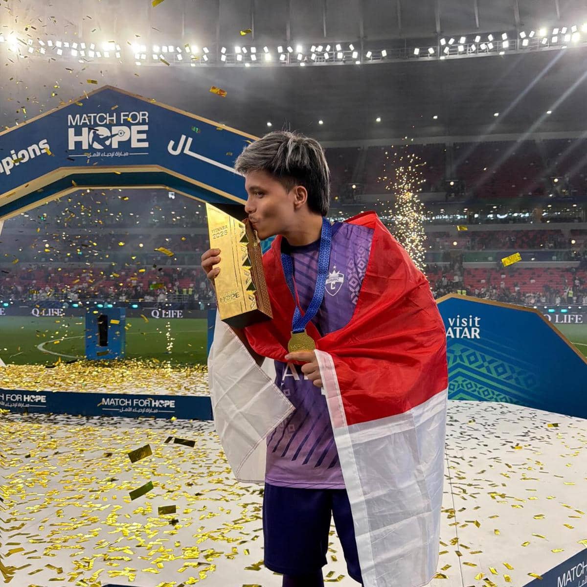 Atta Halilintar di laga Match For Hope 2026