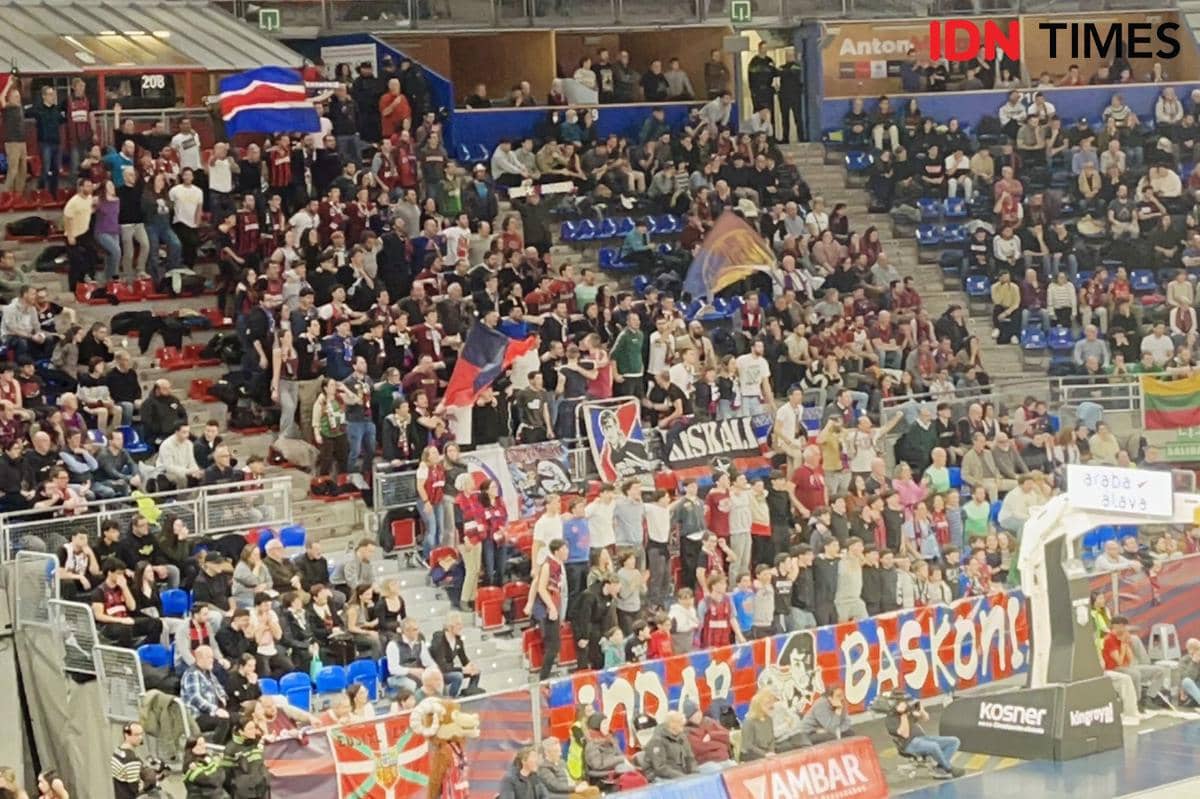 Menonton langsung Liga Basket Eropa antara Baskonia kontra Zalgiris di Fernando Buesa Arena, Spanyol