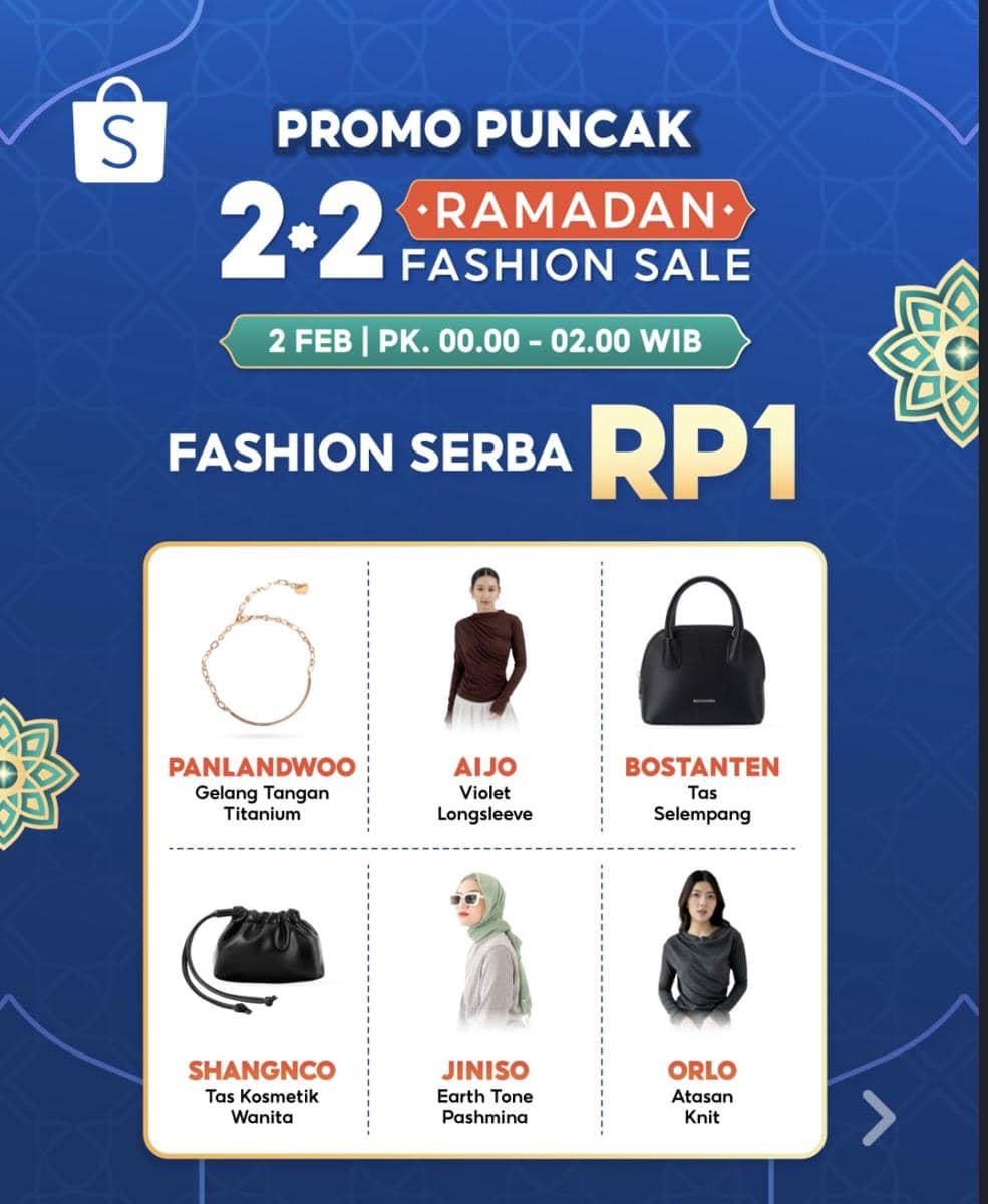 info diskon fashion dan beauty 2.2