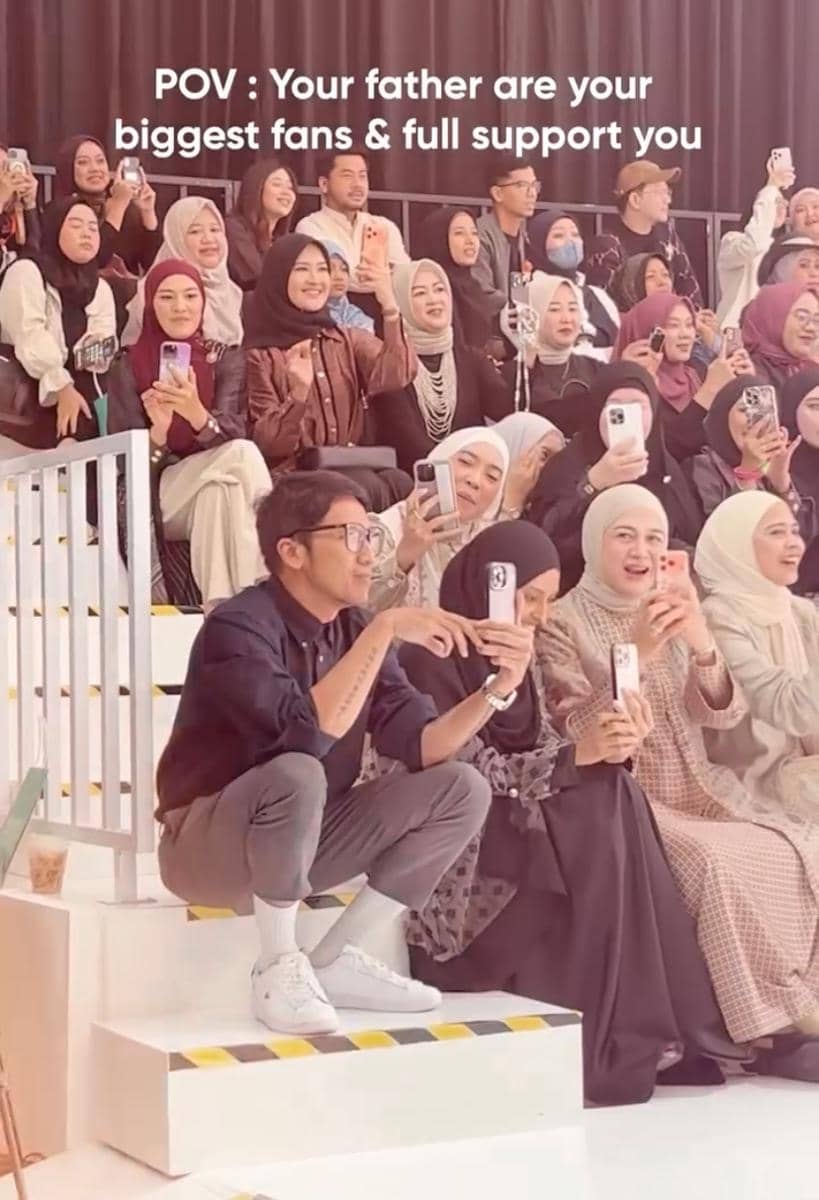 potret Desta dukung Natasha Rizky dan anak-anaknya fashion show (Instagram.com/shibyshireen)