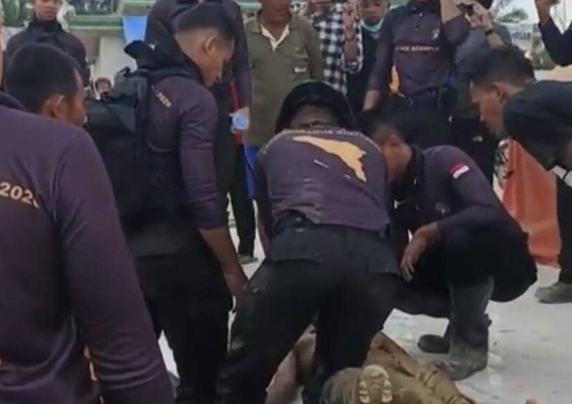 Aksi Heroik Taruna Akpol Selamatkan Bocah Hanyut di Sungai Tamiang