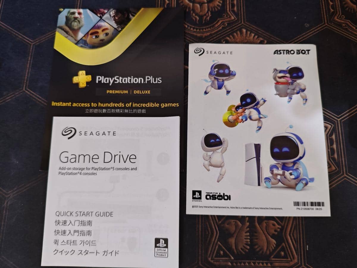 Seagate Astro Bot Limited Edition Game Drive 5TB HDD for PS5 & PS4