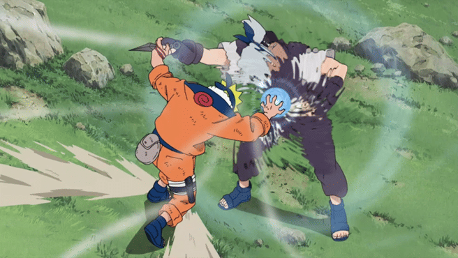 Naruto vs Kabuto 