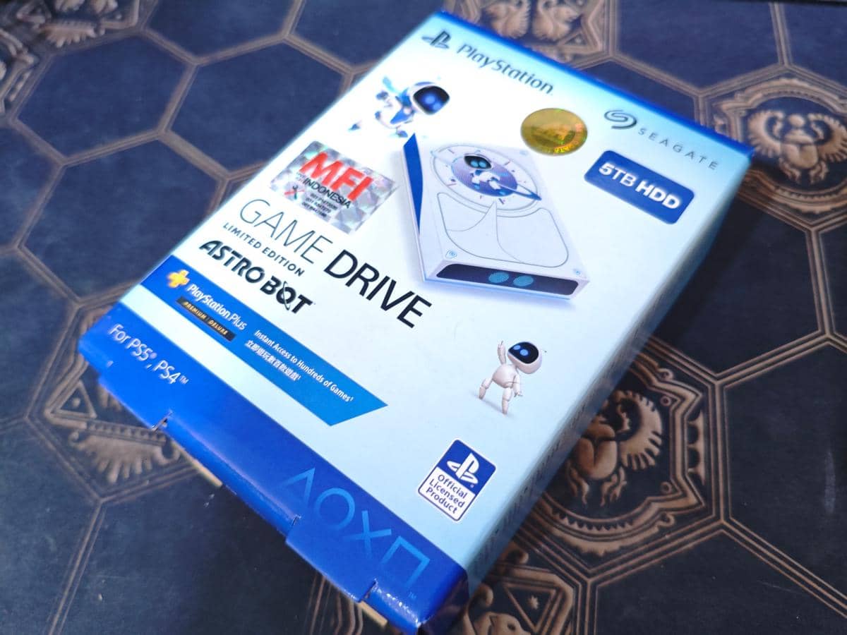 Seagate Astro Bot Limited Edition Game Drive 5TB HDD for PS5 & PS4