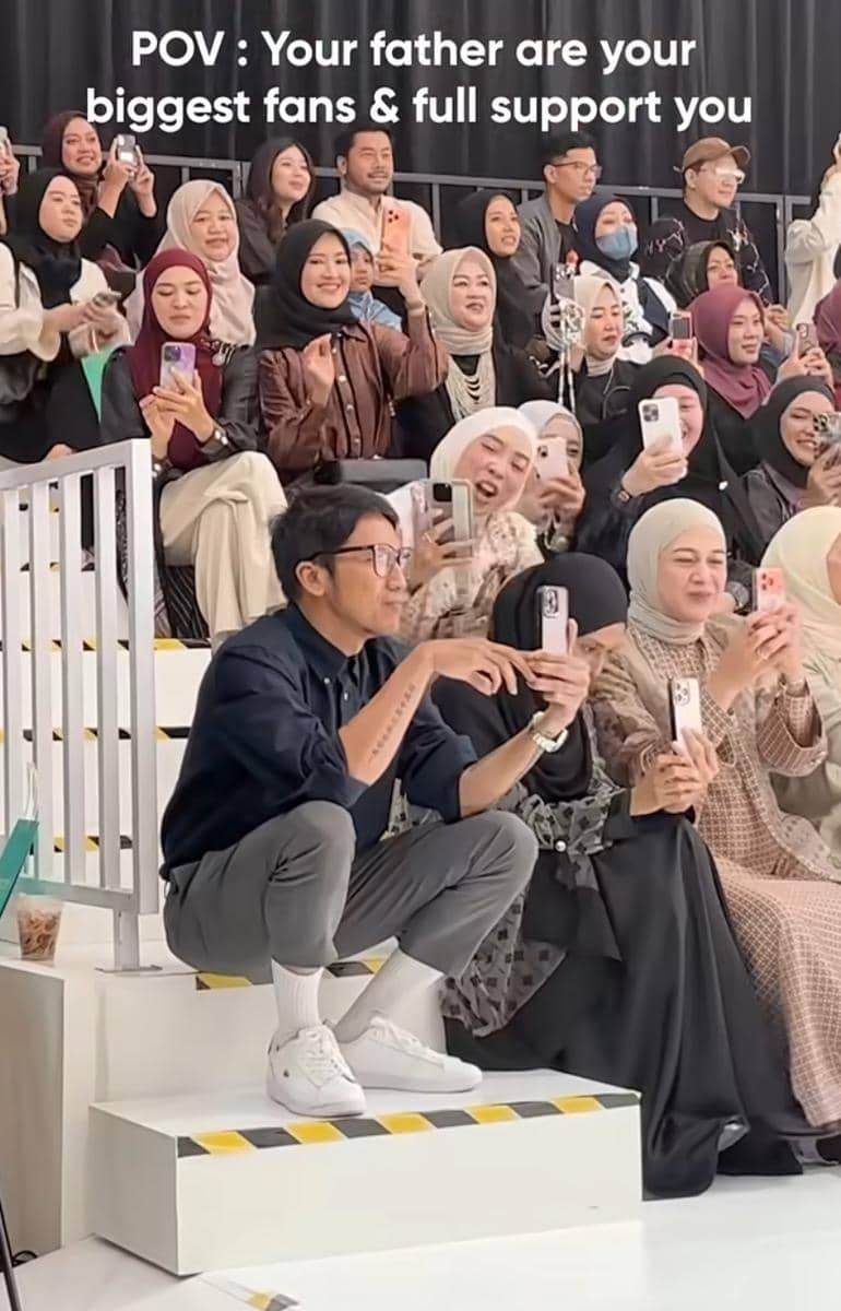potret Desta dukung Natasha Rizky dan anak-anaknya fashion show