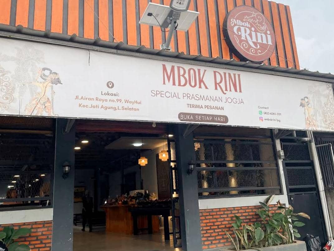 Rumah Makan Mbok Rini Lampung Selatan