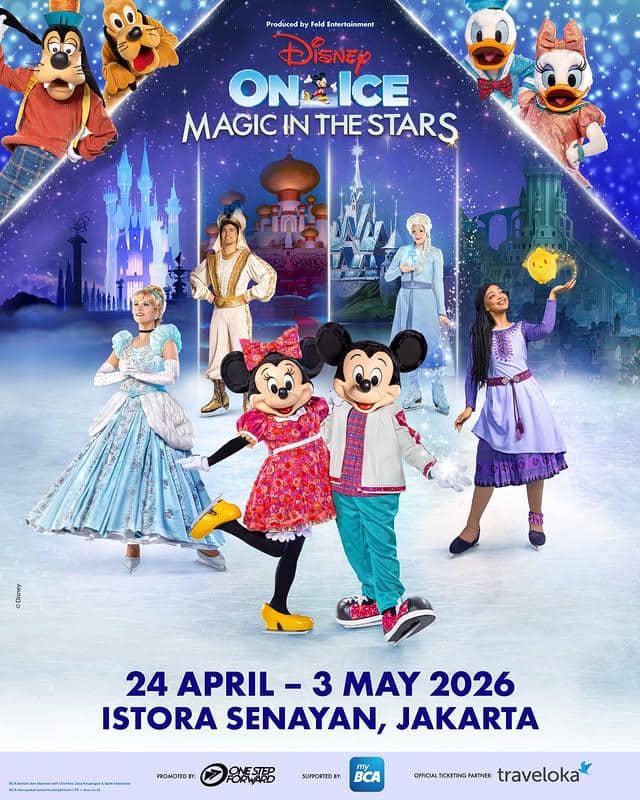 harga tiket Disney On Ice “Magic in the Stars” 