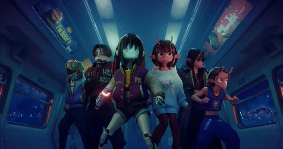 Milky Subway: The Galactic Limited Express Movie