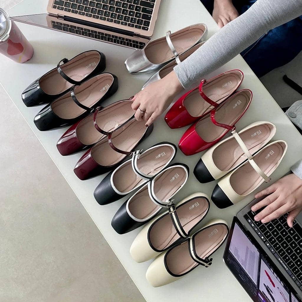 Blow Ariel Mary Jane Flats Shoes