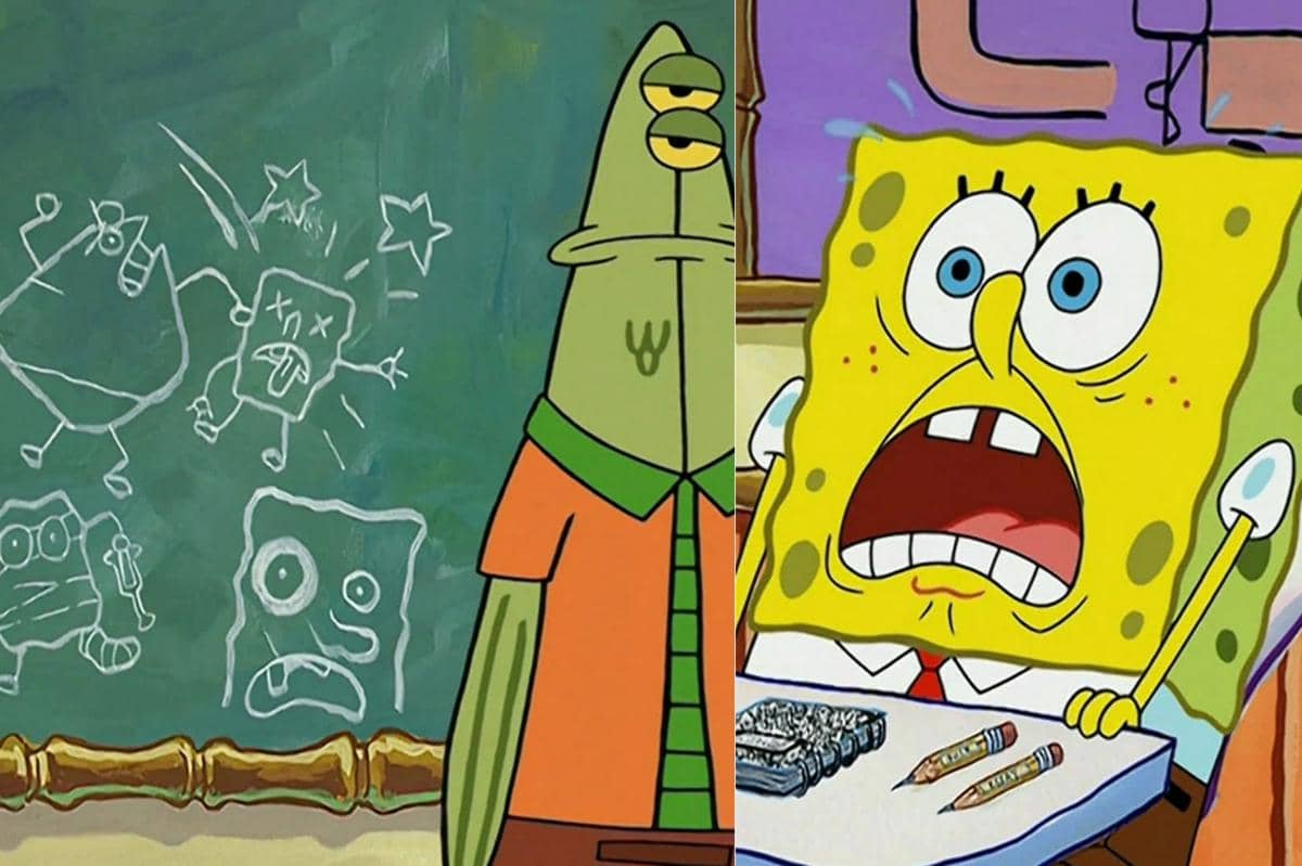 Flounder bertekad merundung SpongeBob