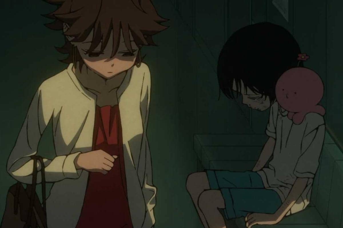 Ibu Shizuka mengabaikan Shizuka.