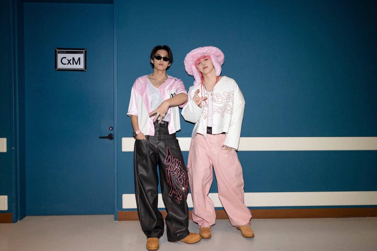 S.Coups dan Mingyu di CXM DOUBLE UP LIVE PARTY 