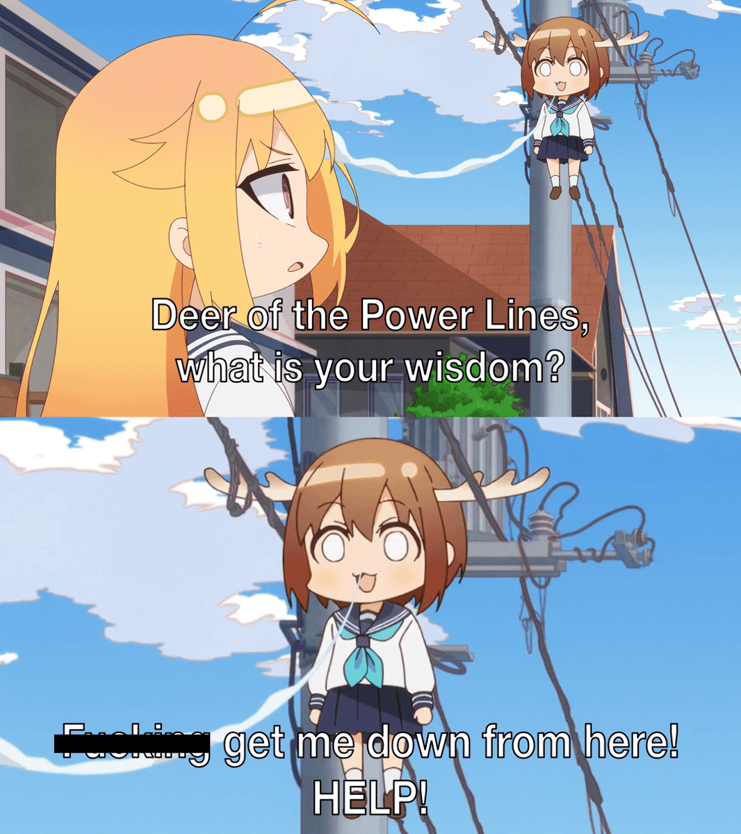 meme anime tentang rusa