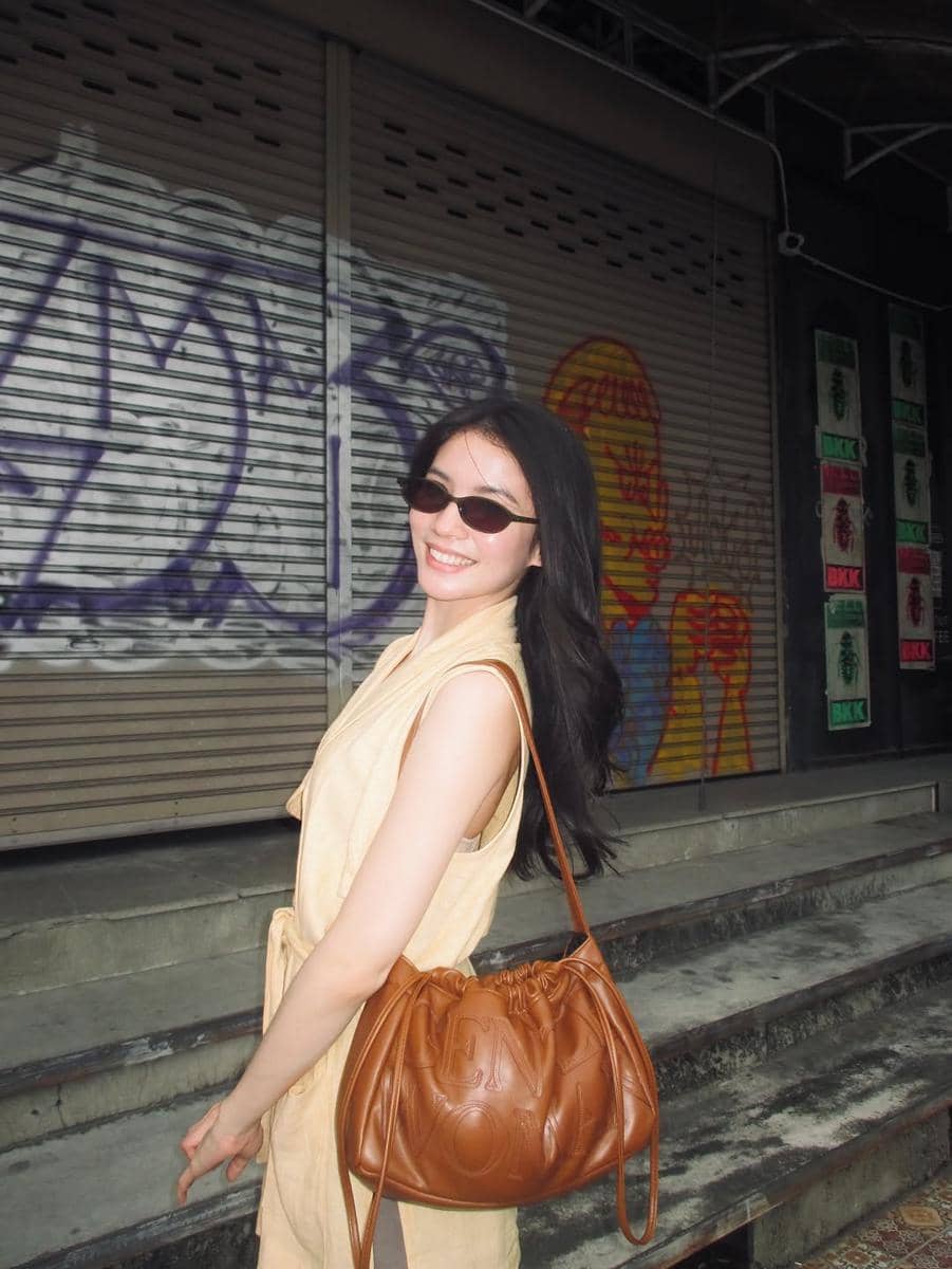 referensi style kasual ala Diandra Agatha