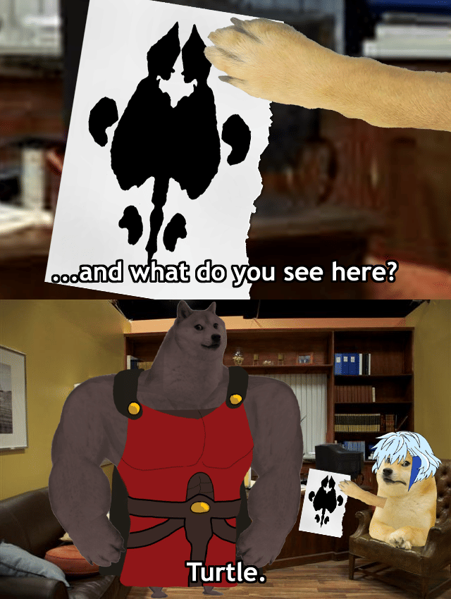 meme anime tentang kura-kura