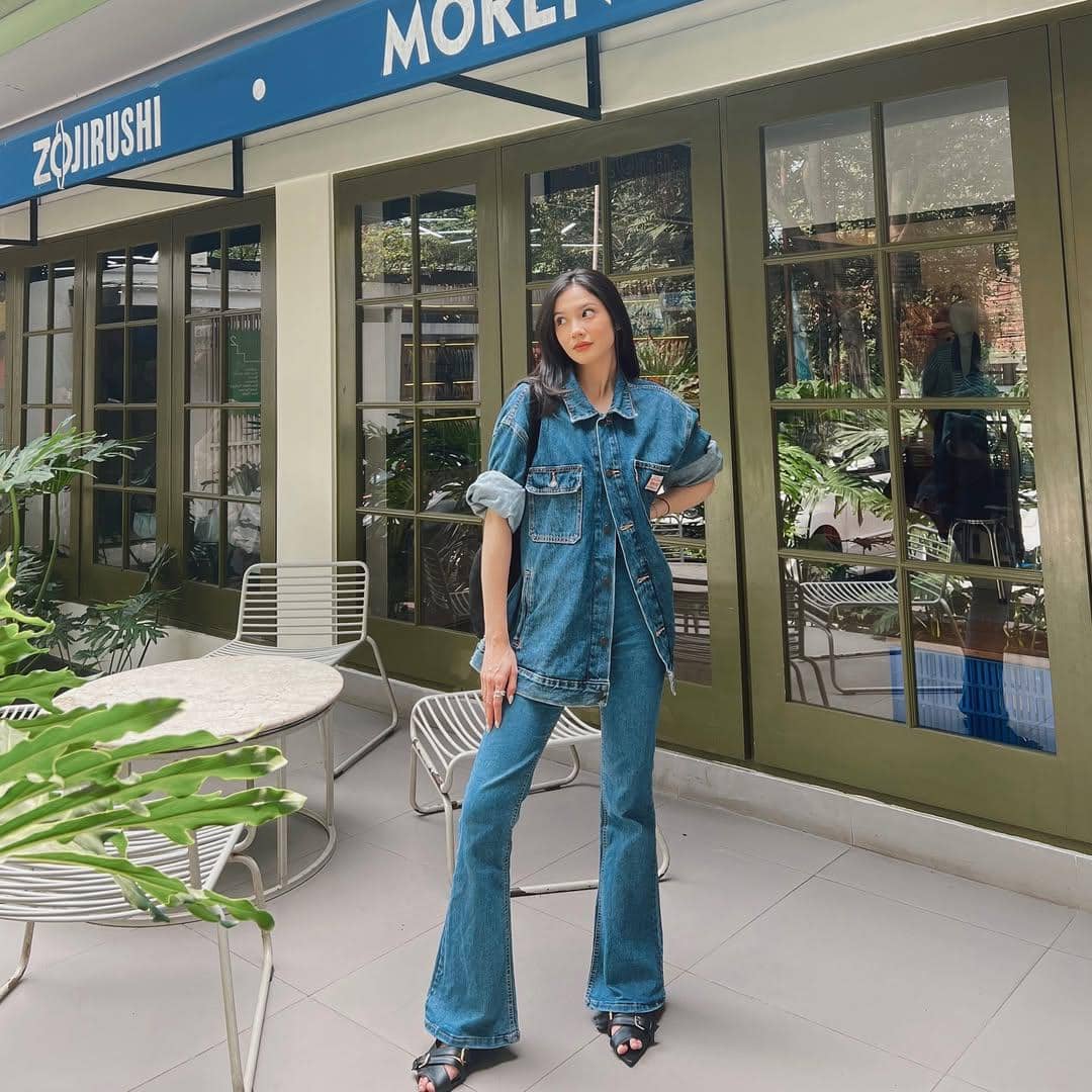 Gaya kasual ala Diandra Agatha