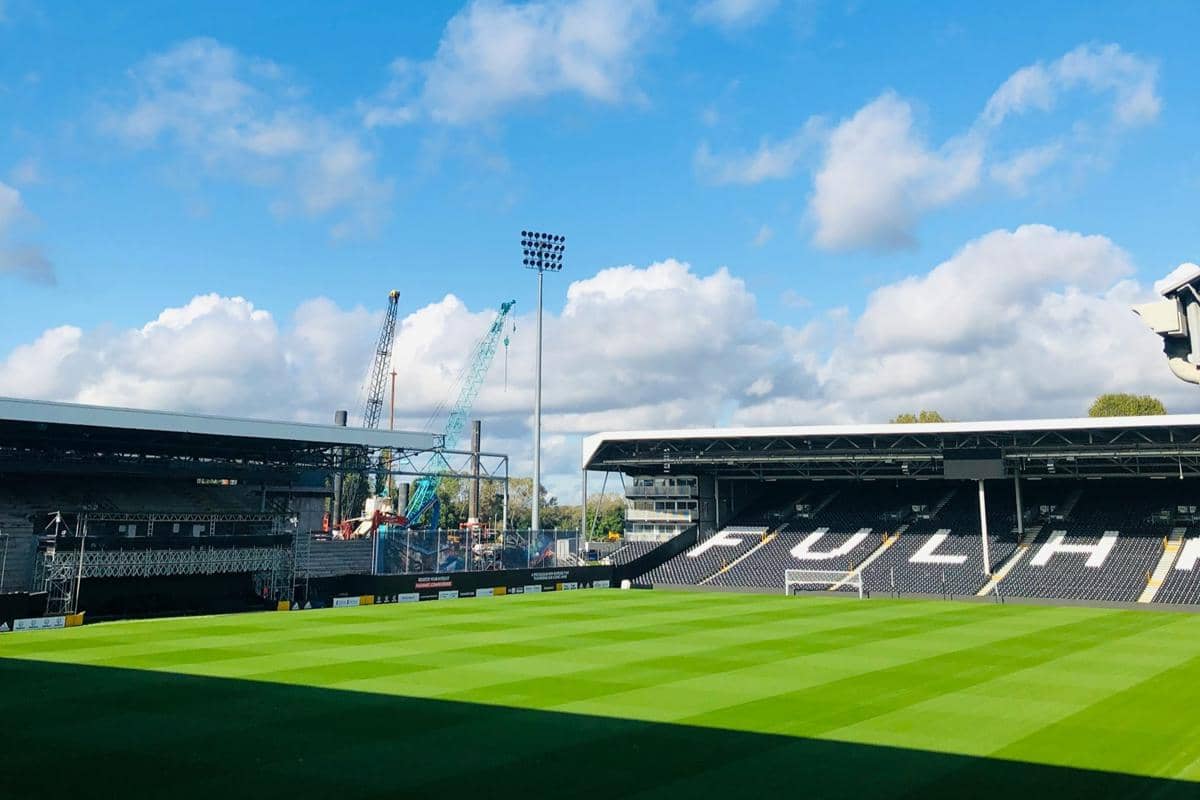 potret Craven Cottage, markas Fulham