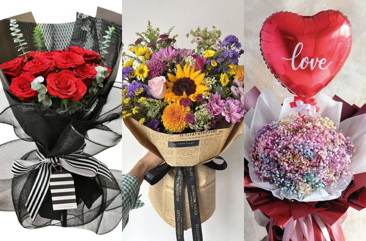 Buket bunga Valentine 2026