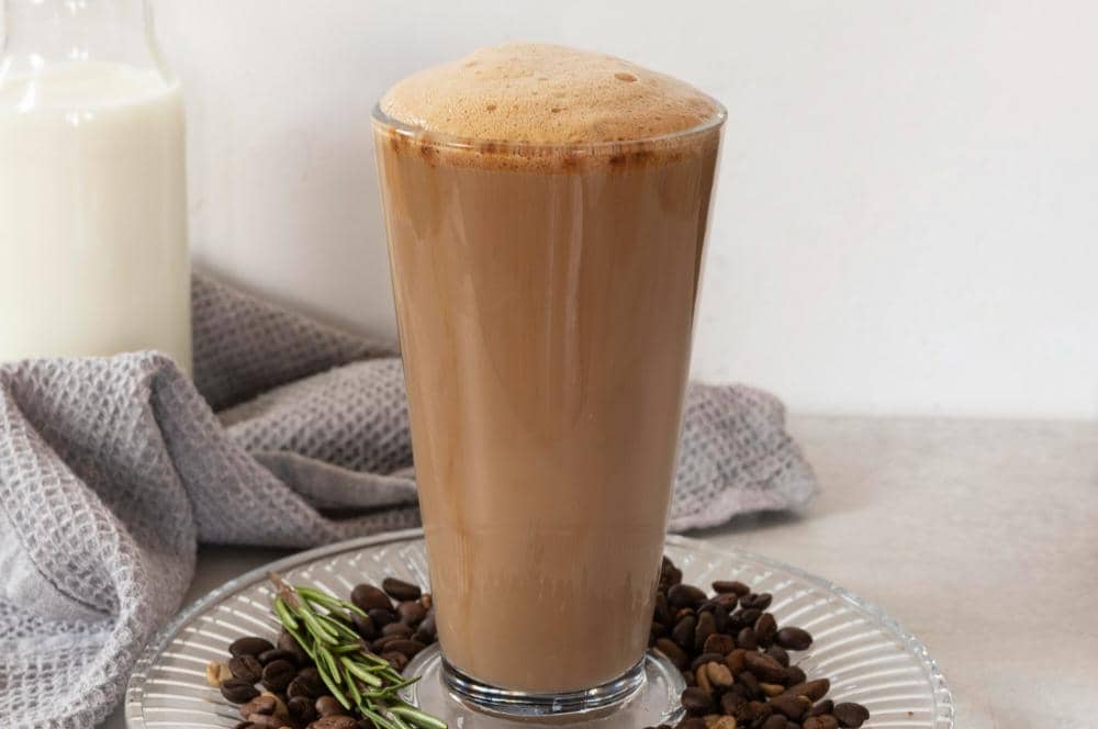 Ilustrasi kopi susu gula aren 