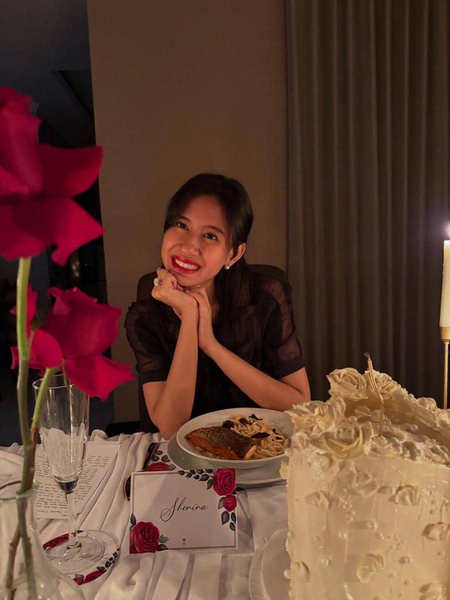 Shenina Cinnamon ulang tahun.