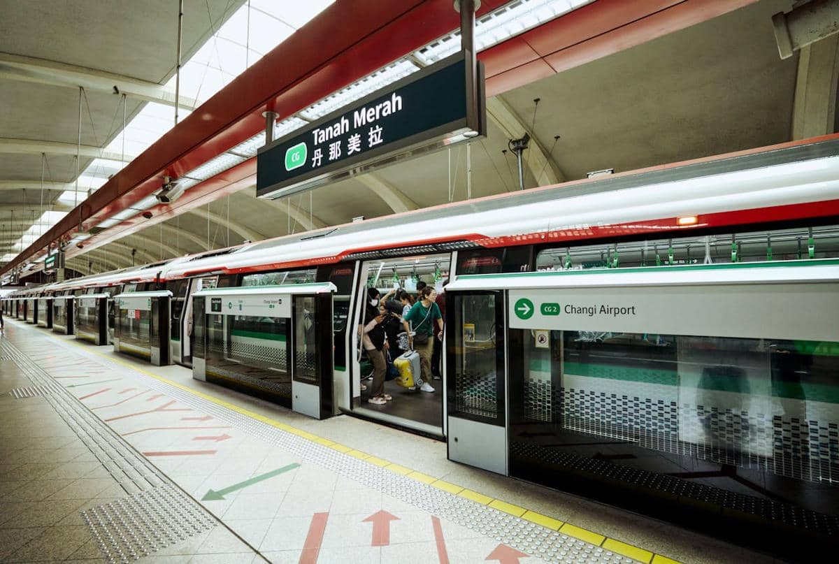 ilustrasi Stasiun Tanah Merah di Singapura