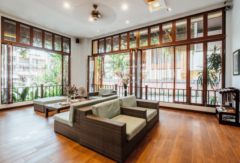 ilustrasi rumah open space