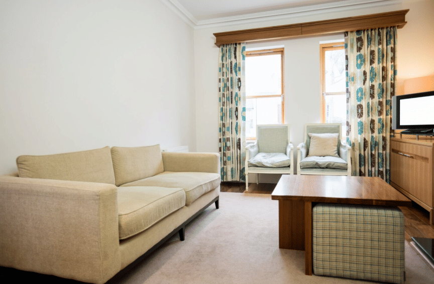 ilustrasi rumah bernuansa earth tone