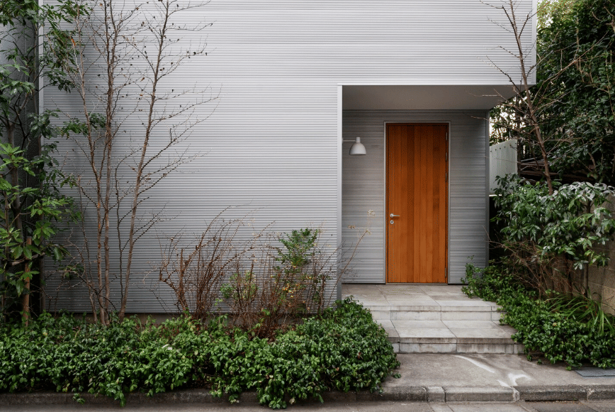 ilustrasi area pintu masuk rumah