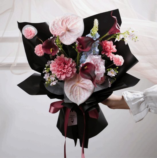 Buket bunga Valentine 2026