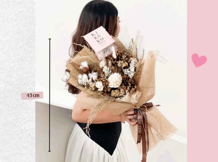 Buket bunga Valentine 2026