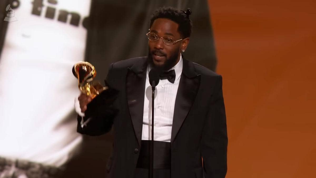 Potret Kendrick Lamar di Grammy Awards 2026
