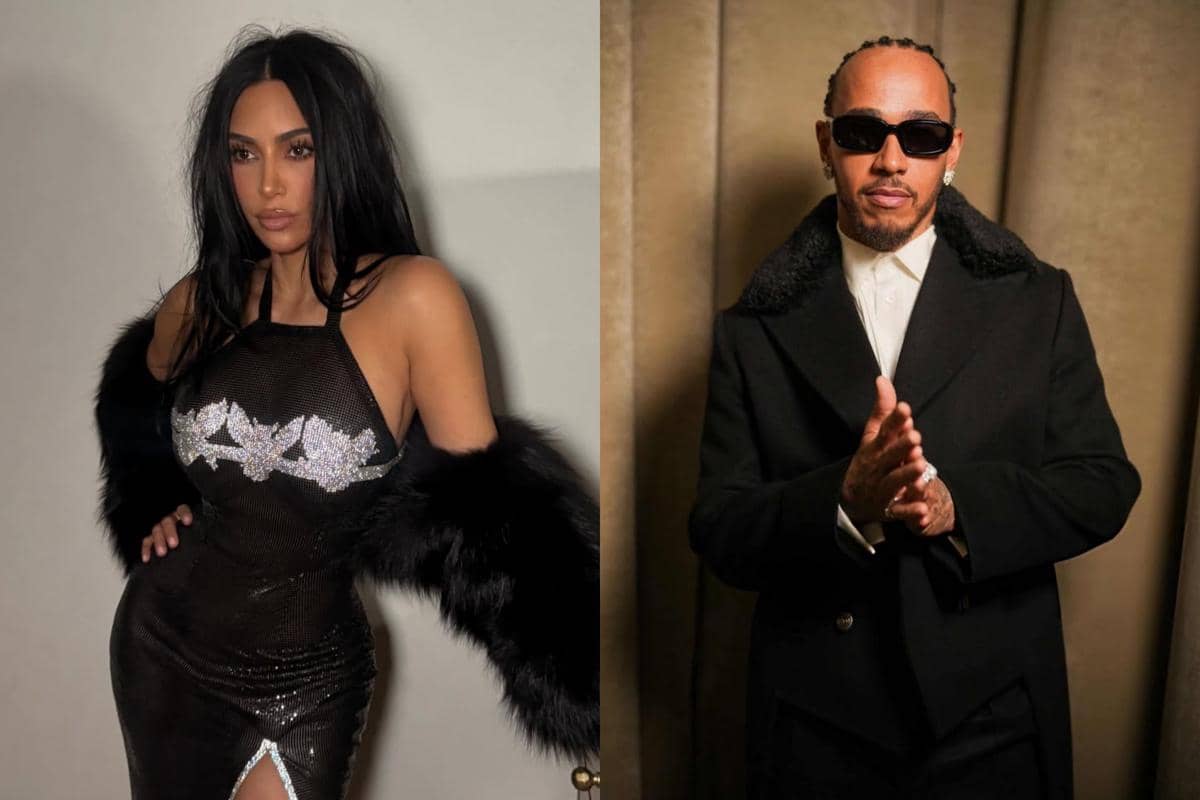 Kim Kardashian dan Lewis Hamilton