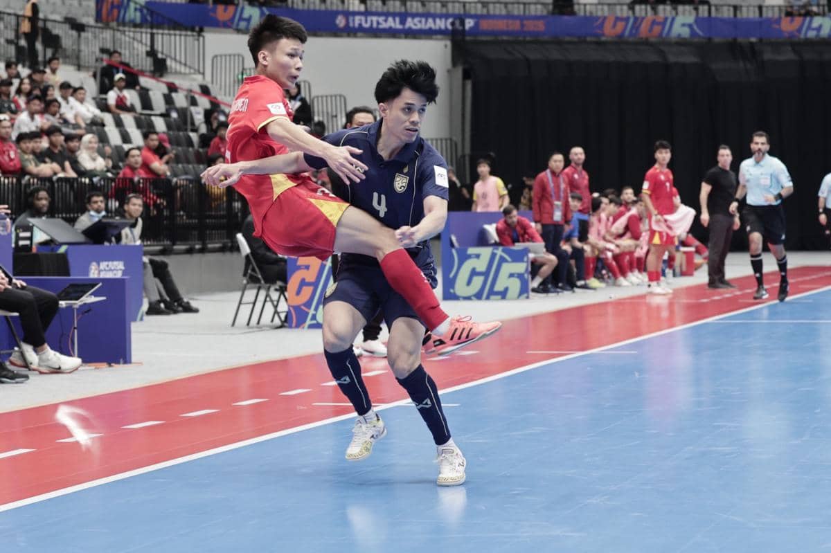 Timnas Futsal Vietnam dan Thailand di Piala Asia 2026