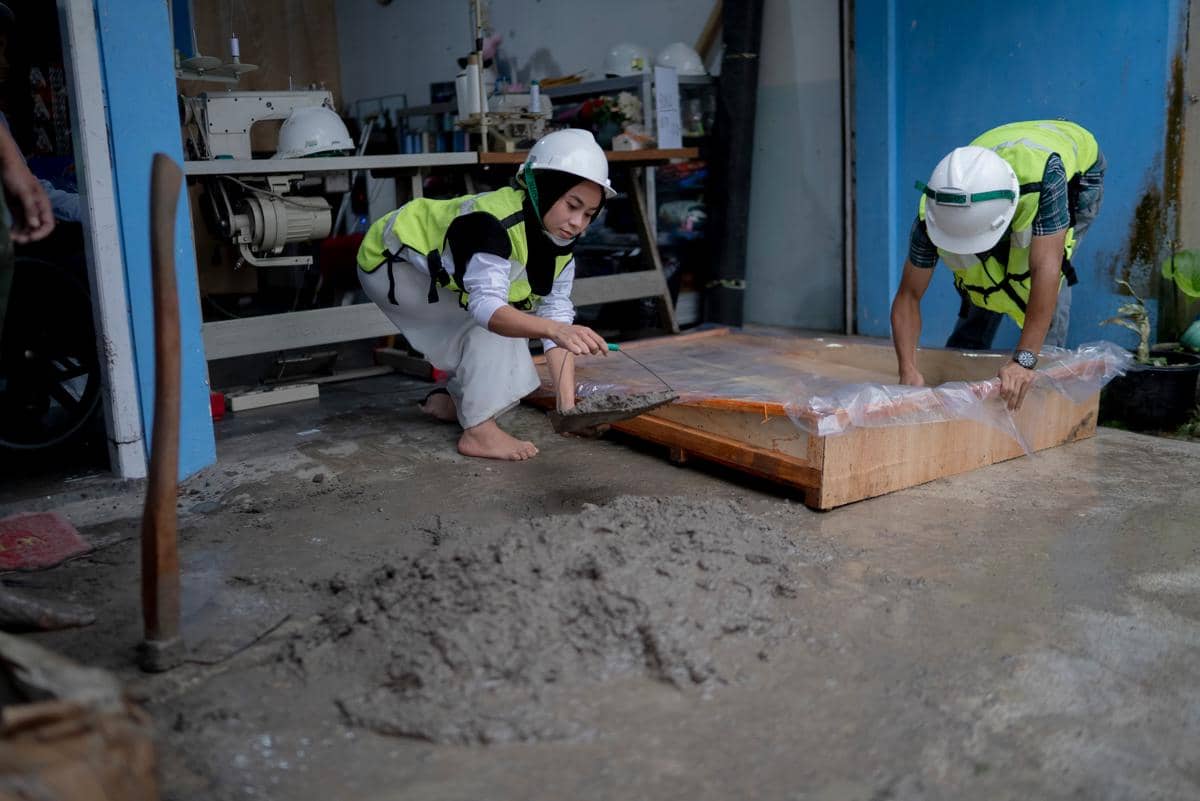 Pembuatan ram portabel di CV Cahaya Inklusi Wonosobo, Jawa Tengah. (Dok. KINETIK NEX)