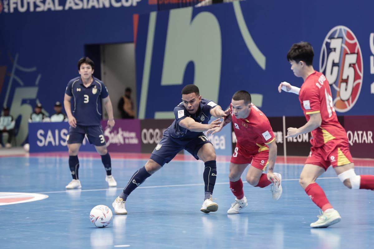 Timnas Futsal Vietnam dan Thailand di Piala Asia 2026