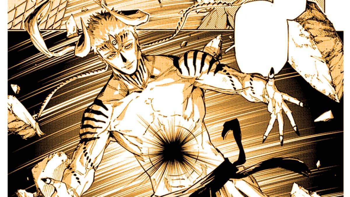 Dabura menerapkan kutukan pembalik ke tekniknya - Jujutsu Kaisen Modulo