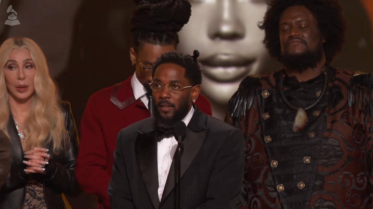Potret Kendrick Lamar di Grammy Awards 2026