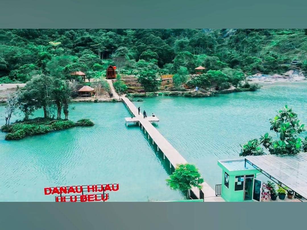 Danau Hijau Ulu Belu Tanggamus Lampung